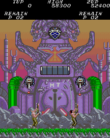 Contra Boss Graphic